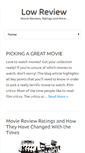 Mobile Screenshot of lowreview.org.uk
